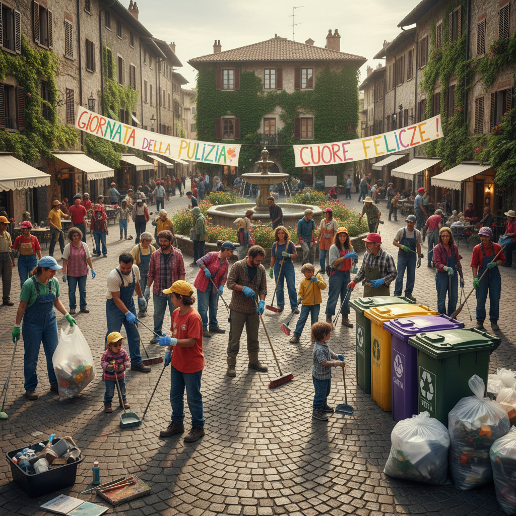 Puliamo la città con Legambiente