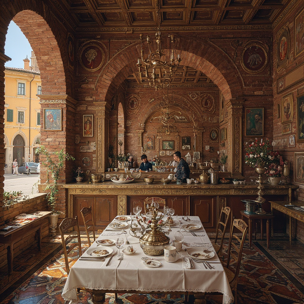 Cucina ebraica in un pranzo in famiglia