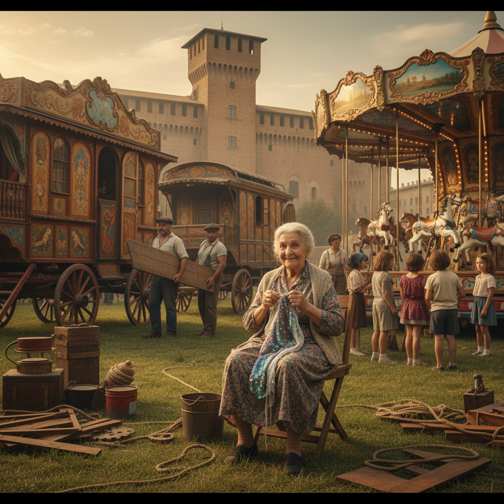 Racconti della famiglia Da Ronche sulla storia dello spettacolo viaggiante